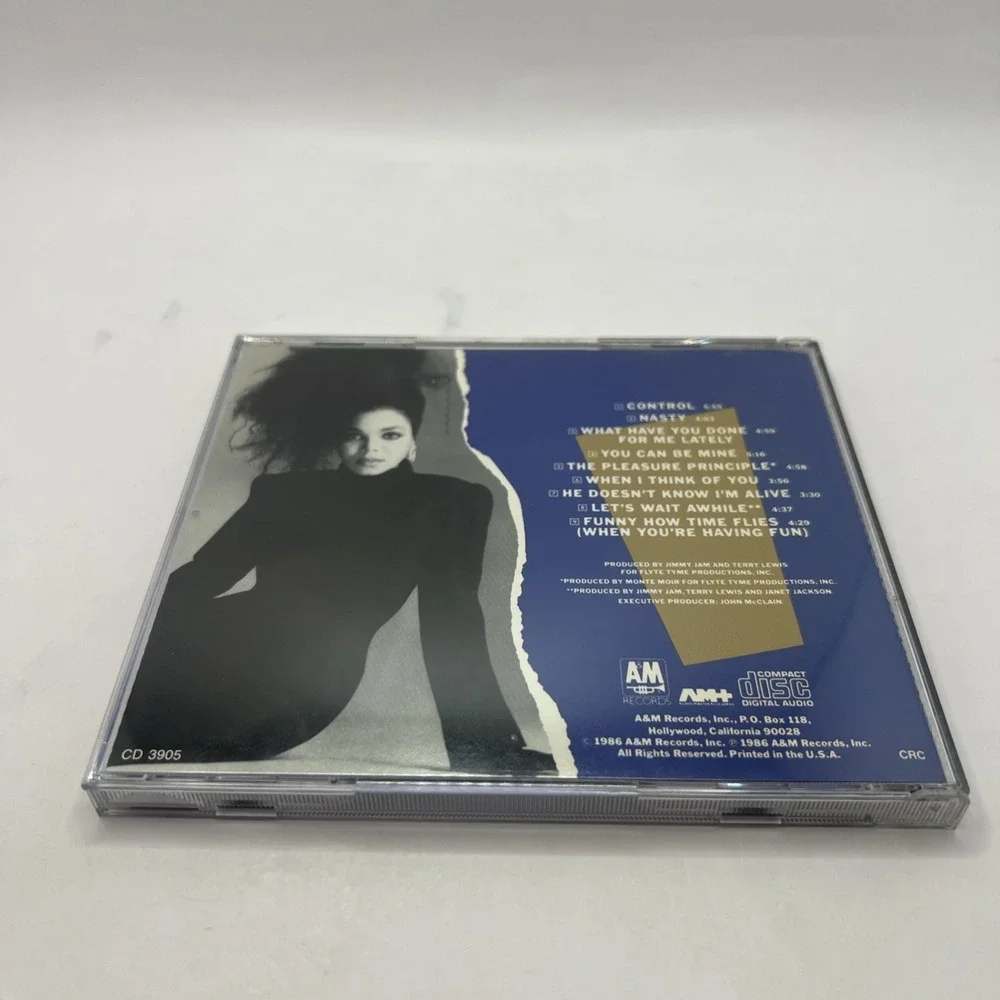 Control by Jackson, Janet (CD, 1990) - Picture 5 of 5